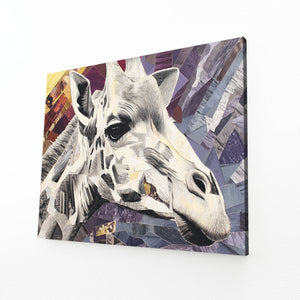 White Giraffe Wall Decor