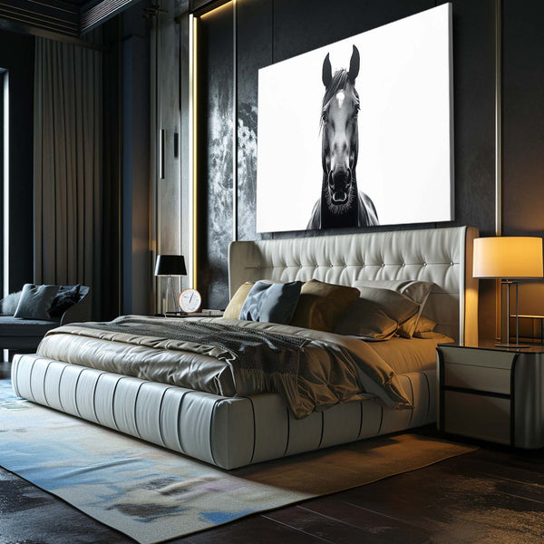 White Horse Wall Art