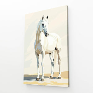 White Horse Wall Decor