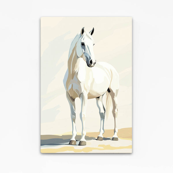 White Horse Wall Decor