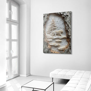 White Korean Art Tiger | MusaArtGallery™