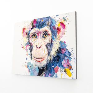 White Monkey Canvas