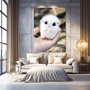 White Mouth Cute Art