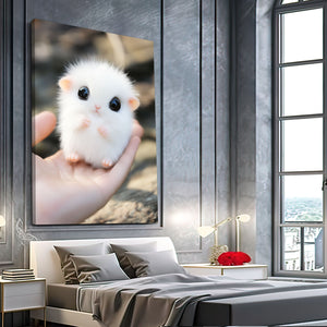 White Mouth Cute Art