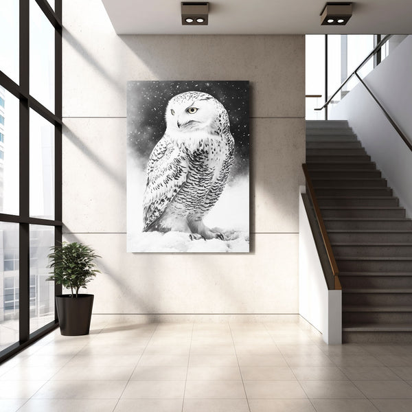 White Owl Wall Art