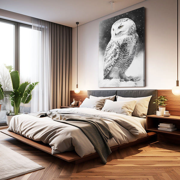 White Owl Wall Art