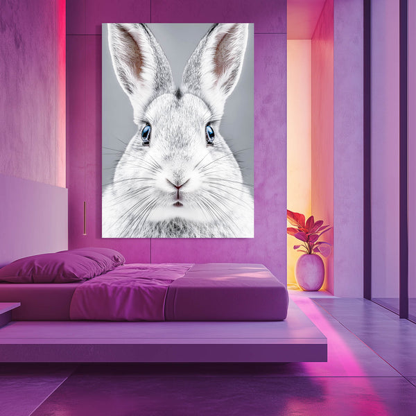 White Rabbit Wall Decor