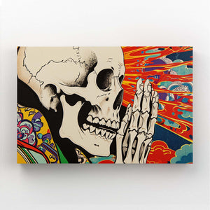 White Skull Wall Art | MusaArtGallery™