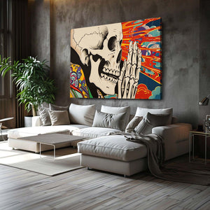 White Skull Wall Art | MusaArtGallery™