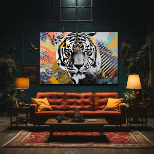 White Tiger Wall Art | MusaArtGallery™