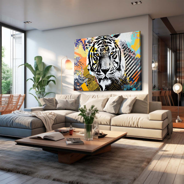 White Tiger Wall Art | MusaArtGallery™