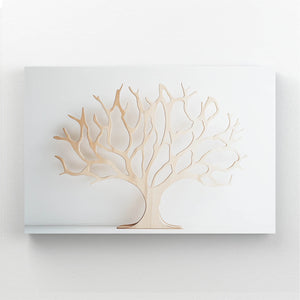 White Tree Of Life Wall Art