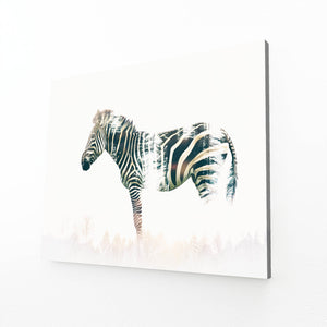 White Zebra Wall Art
