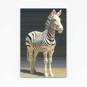 White Zebra Wall Decor