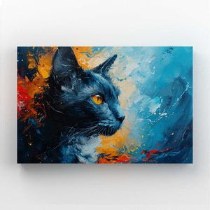 Winter Cat Art | MusaArtGallery™