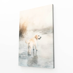 Winter Dog Art
