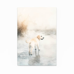 Winter Dog Art