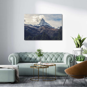 Winter Mountain Wall Art | MusaArtGallery™ 
