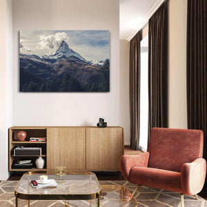 Winter Mountain Wall Art | MusaArtGallery™ 