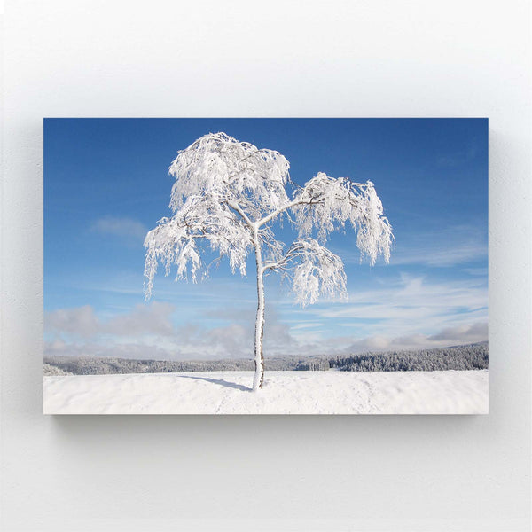 Winter Solitude Tree Art | MusaArtGallery™