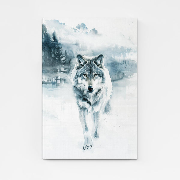 Winter Wolf Attack Art  | MusaArtGallery™