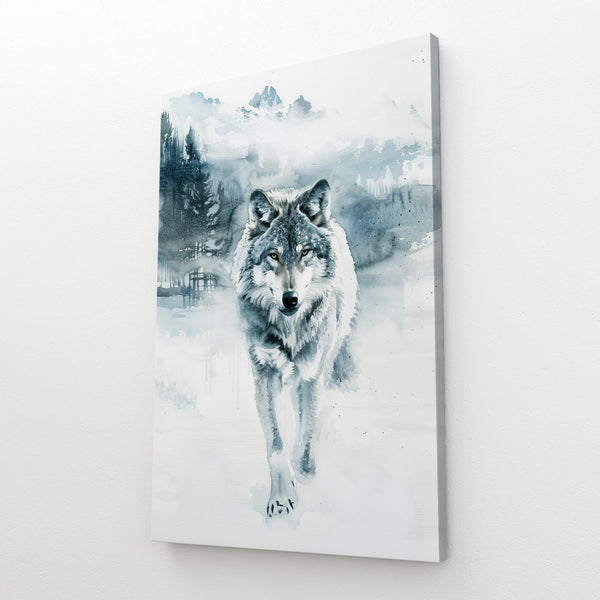 Winter Wolf Attack Art  | MusaArtGallery™