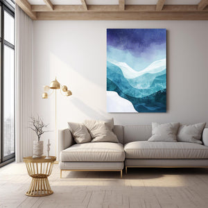 Winters Snow Boho Wall Art | MusaArtGallery™