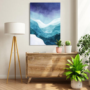 Winters Snow Boho Wall Art | MusaArtGallery™