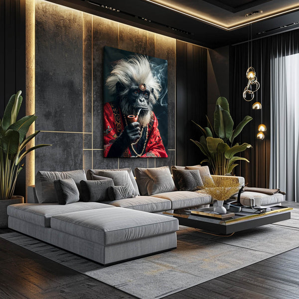 Wise Monkey Cool Wall Art | MusaArtGallery™