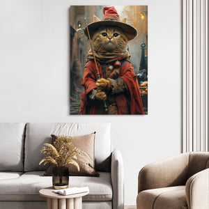 Wizard Cat Wall Art | MusaArtGallery™'