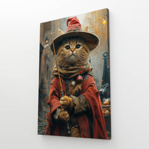 Wizard Cat Wall Art | MusaArtGallery™