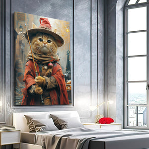 Wizard Cat Wall Art | MusaArtGallery™