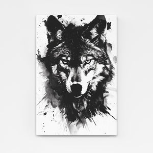 Wolf Black Art  | MusaArtGallery™