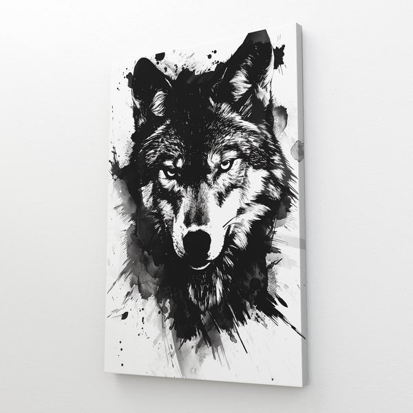 Wolf Black Art  | MusaArtGallery™