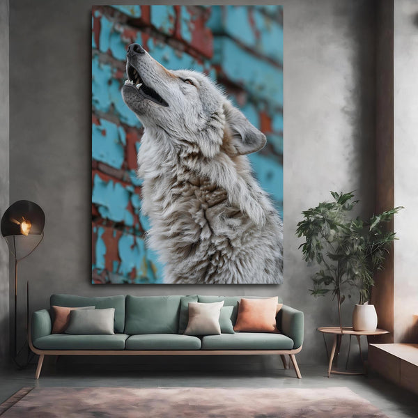 Wolf Canvas Wall Art | MusaArtGallery™