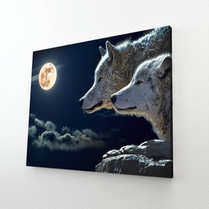 Wolf Couple Art   | MusaArtGallery™