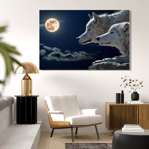 Wolf Couple Art   | MusaArtGallery™