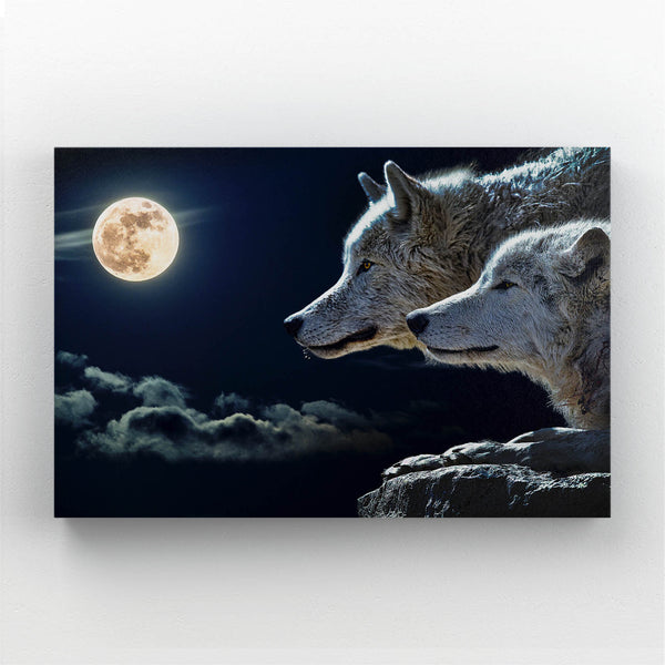 Wolf Couple Art   | MusaArtGallery™