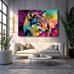 Wolf Drawing Art | MusaArtGallery™