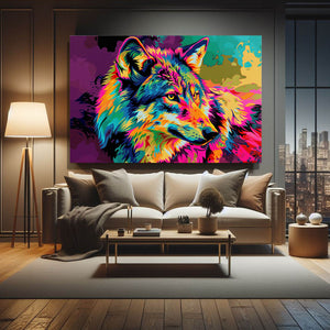 Wolf Drawing Art | MusaArtGallery™