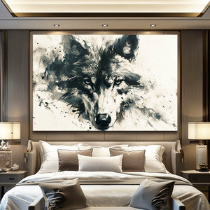 Wolf Face Art | MusaArtGallery™