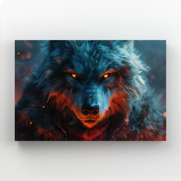 Wolf Growling Art | MusaArtGallery™