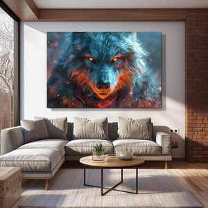 Wolf Growling Art | MusaArtGallery™
