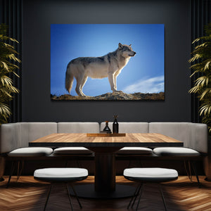  Wolf Leader Canvas Art   | MusaArtGallery™