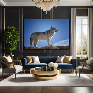  Wolf Leader Canvas Art   | MusaArtGallery™