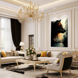 Street Wolf Wall Art