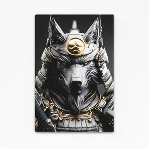 Wolf Samurai Art