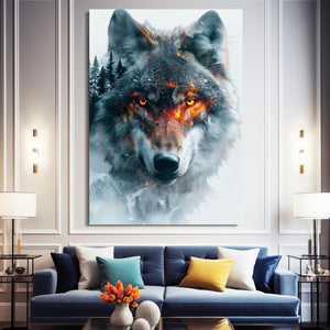 Wolf Spirit Animal Art | MusaArtGallery™