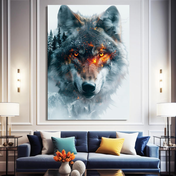 Wolf Spirit Animal Art | MusaArtGallery™