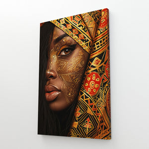 Women African Art Canvas | MusaArtGallery™